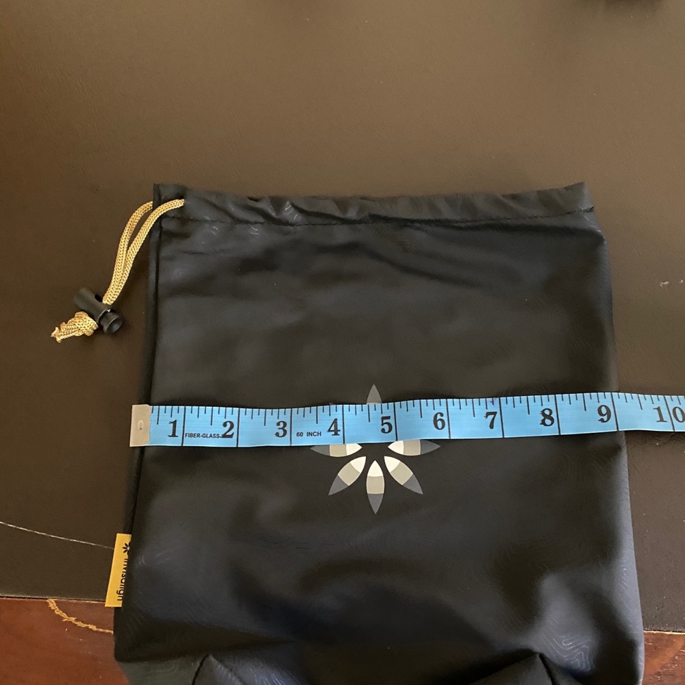 New box and an empty black bag